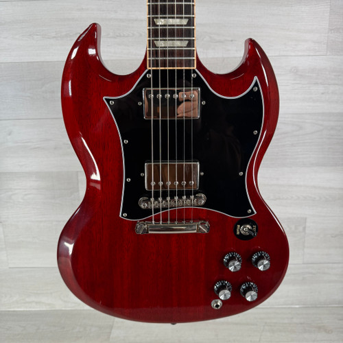 Vist Large View of Product Image Which is Used Gibson 2016 SG Standard Electric Guitar - Cherry - Case Included 40112-S000176551