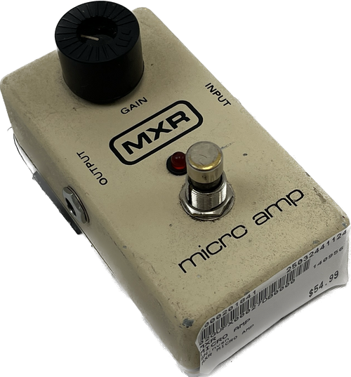 Used MXR MICRO AMP Boost Pedal 41124-S000201841