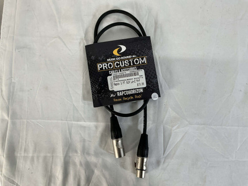 Vist Large View of Product Image Which is New Rapco 3 Ft XLR-XLR