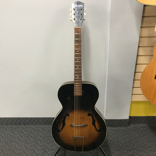 Used Silvertone P4 ARCHTOP Vintage Laminate Top Acoustic Guitar Sunburst 41125-S000038433