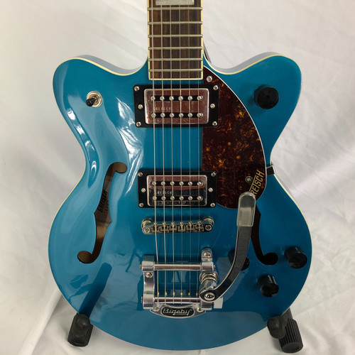 Used Gretsch G2657T Double Cut Electric Guitar Blue 6-String 41128-S000103720