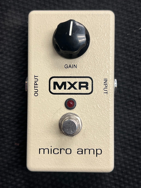 Used MXR MICRO AMP Distortion Pedal 41116-S000047196