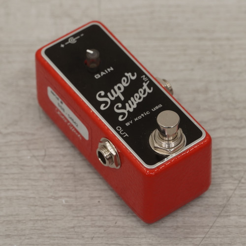 Used Xotic Super Sweet Boost Pedal 40015-S000323869