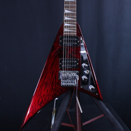 Used Jackson RR3 MIJ RHOADS Pointy Electric Guitar Red 6-String 40123-S000127663