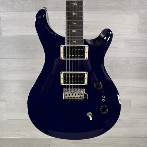 Used PRS SE Standard 24-08 Electric Guitar - Translucent Blue - Gig Bag Included 40112-S000176642
