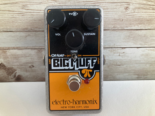 Used Electro Harmonix (E/H) OP-AMP BIG MUFF PI FUZZ Pedal 41112-S000096007