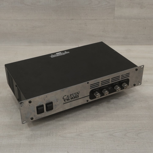 Used Carvin TS100 Rackmount Tube Amplifier Head 40015-S000323924