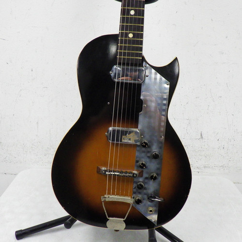 Used Kay Value Leader Vintage Electric Guitar Tobacco Sunburst 40042-S000254255