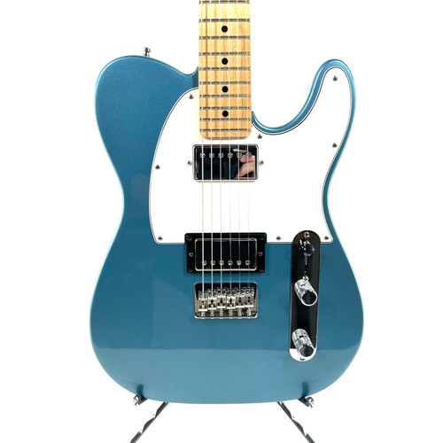 Used Fender Player Telecaster HH T Type Electric Guitar Blue 6-String