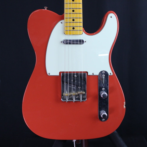 Used PARTCASTER T-STYLE T Type Electric Guitar Red 6-String 40123-S000127727