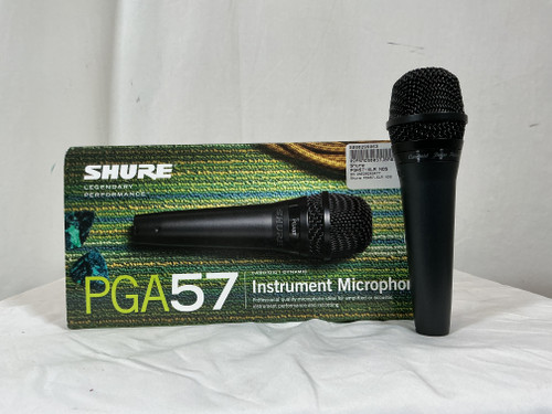 Vist Large View of Product Image Which is Used Shure PGA57-XLR NOS Dynamic Microphone 40012-S000299063