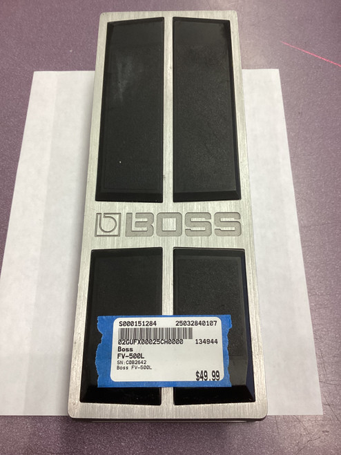 Used Boss FV-500L Volume Pedal 40107-S000151284
