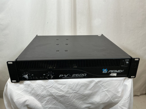 Used Peavey PV-2600 PRO STEREO POWER AMP Power Amplifier 40012-S000299082