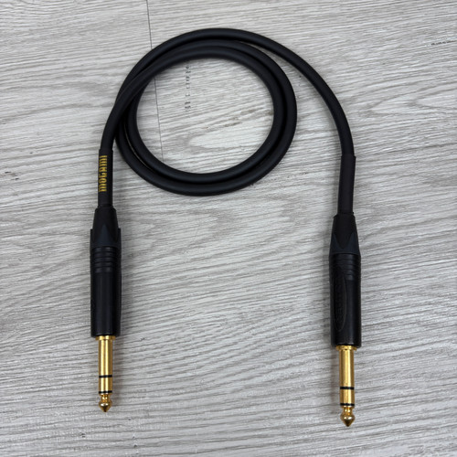 Used Mogami GOLD SERIES 3FT TRS Cable 41124-S000201948 Vist Large View of Product Image Which is Used Mogami GOLD SERIES 3FT TRS Cable