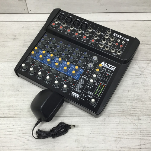 Used Alto ZMX122FX 8 Channel Mixing Console 40051-S000113902