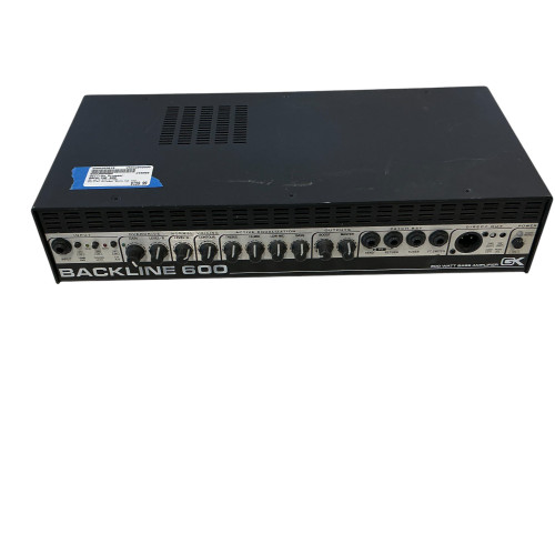 Used Gallien Krueger BACKLINE 600 Bass Amplifier Head 40009-S000303615