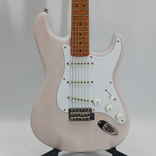 Used Squier CLASSIC VIBE 50S STRAT Electric Guitar Pink 6-String 40081-S000110554