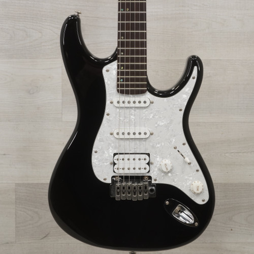 Used Mitchell TD400 S Type Electric Guitar Black 6-String 40015-S000324087