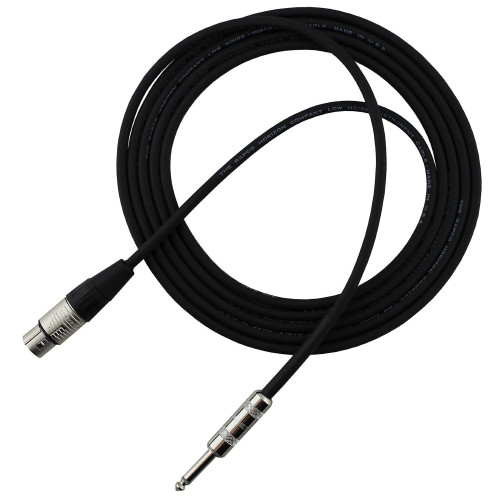 New HORIZON 10' XLRF>1/4"TRS 40009-HOR-BLC-10FS