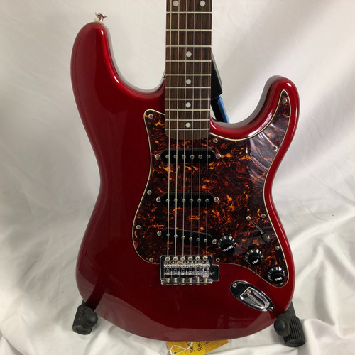 Used Squier AFFINITY STRAT S Type Electric Guitar Red 6-String 41128-S000103855