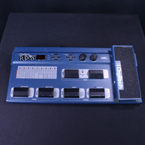Used Digitech RP-6 W/PWR Vintage Multi-FX Pedal 40123-S000127839