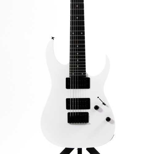 Vist Large View of Product Image Which is Used Ibanez GRG7221 Modern Metal Electric Guitar White 7-String