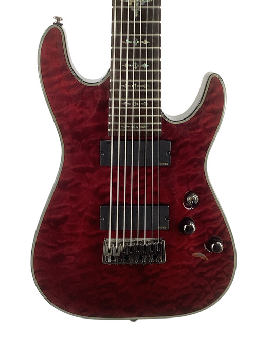 Used Schecter Damien ELITE8 Diamond Series 8-String Electric Guitar 41115-S000111174