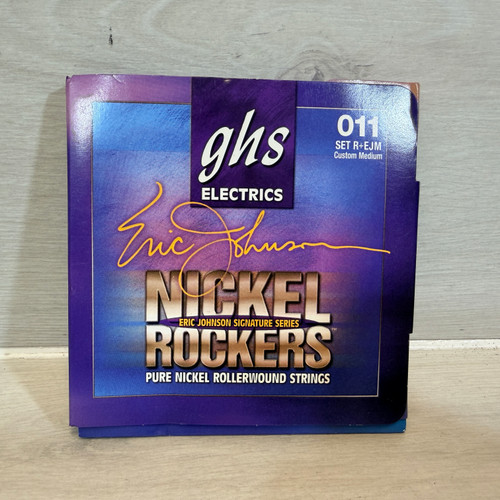 Vist Large View of Product Image Which is Used GHS ERIC JOHNSON NICKEL ROCKERS .11 Electric Guitar Strings