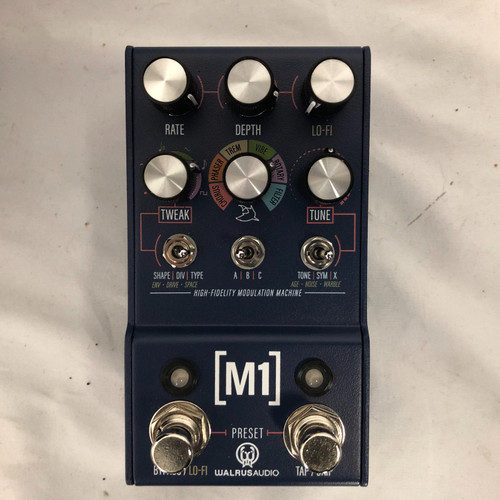 Used Walrus Audio M1 MOD MACHINE MAKO SERIES Vibrato Pedal 41128-S000103917