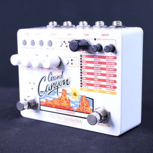 Used Electro Harmonix (E/H) GRAND CANYON DELAY LOOPER PEDAL Delay Pedal 40123-S000127916