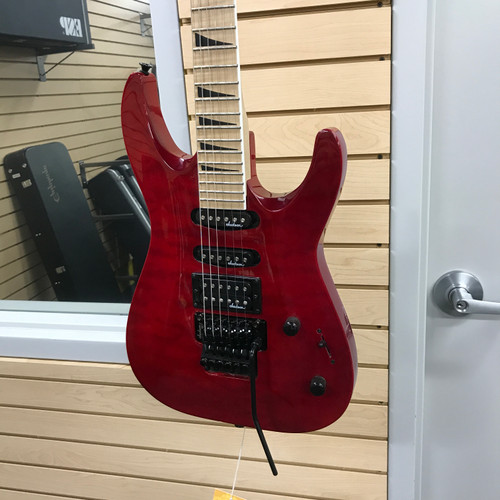 Used Jackson JS SERIES JS34Q Super S Electric Guitar Red 6-String 41125-S000038546