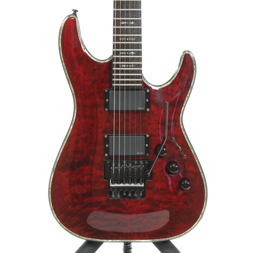 Vist Large View of Product Image Which is Used Schecter C1 HELLRAISER FR Modern Metal Electric Guitar Red 6-String
