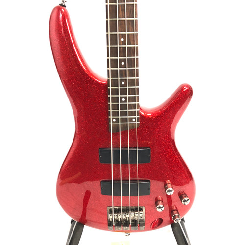 Used Ibanez SR300 Bass Guitar Red 4-String 41128-S000103980