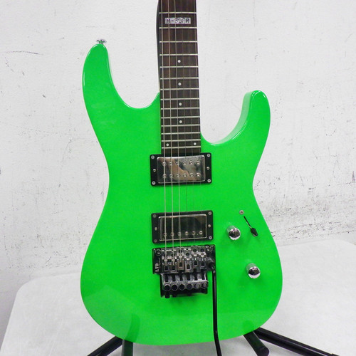 Used LTD M50FR Electric Guitar Neon Green 40042-S000254782