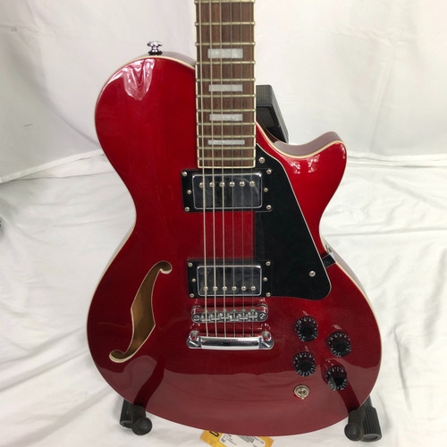 Used LTD XTONE Semi-Hollow Electric Guitar Red 6-String 41128-S000103982