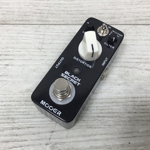 Used Mooer Black Secret Mini Distortion Pedal 40051-S000114019