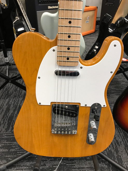 Used Squier AFFINITY TELECASTER T Type Electric Guitar Amber 6-String 41123-S000109819