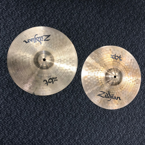 Used Zildjian ZBT HI HAT Hi Hat Cymbals 14" 41125-S000038551