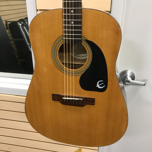 Used Epiphone PR-100 NA Laminate Top Acoustic Guitar Wood 41125-S000038568