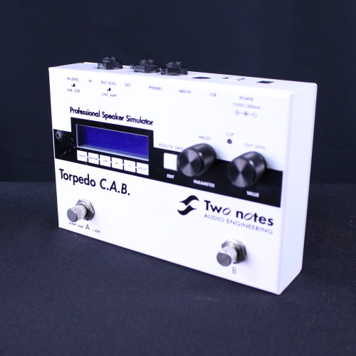 Used TWO NOTES TORPEDO C.A.B. SPKR SIM Guitar Effects Pedal 40123-S000128044