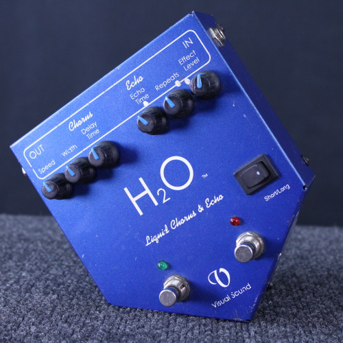 Used Visual Sound H20 LIQUID CHORUS N ECHO PEDAL Chorus Pedal 40123-S000128045