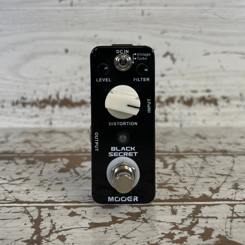 Used - Mooer BLACK SECRET Distortion Pedal 40087-S000229247