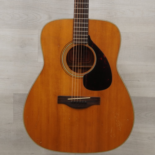 Used Yamaha FG-180 Vintage Solid Top Acoustic Guitar Natural 40015-S000324592