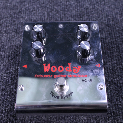 Used Biyang WOODY ACOUSTIC GUITAR SIMULATOR Guitar Effects Pedal 40123-S000128130