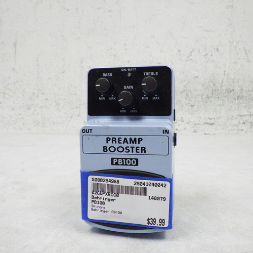 Used Behringer PB100 Guitar Effects Pedal 40042-S000254988