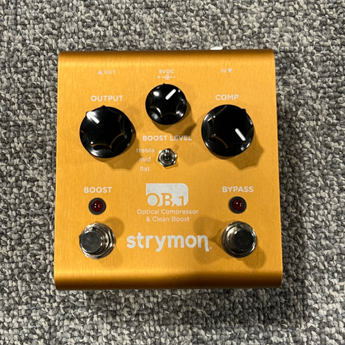 Used STRYMON OB1 OPTICAL COMPRESSOR AND CLEAN BOOST Guitar Pedal 41106-S000091591