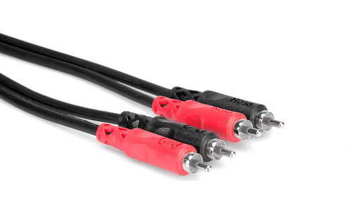 Vist Large View of Product Image Which is New HOSA 3' DUAL RCA>RCA