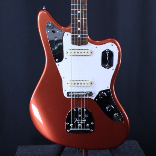 Used Fender JAGUAR JOHNNY MARR 2018 Offset Double Cutaway Electric Guitar Orange 6-String 40123-S000128242