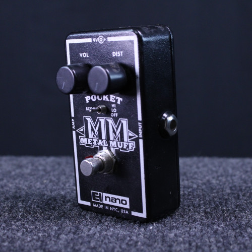 Used Electro Harmonix (E/H) POCKET METAL MUFF Distortion Pedal 40123-S000128248