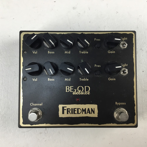 Used Friedman BE-OD DELUXE Distortion Pedal 41110-S000068729